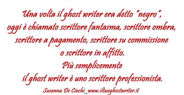 ghost writer