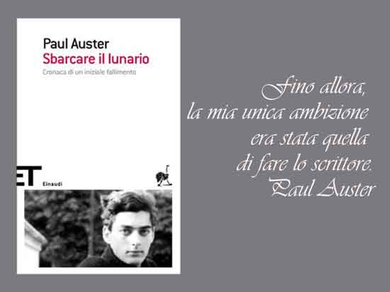 Sbarcare il lunario Paul Auster